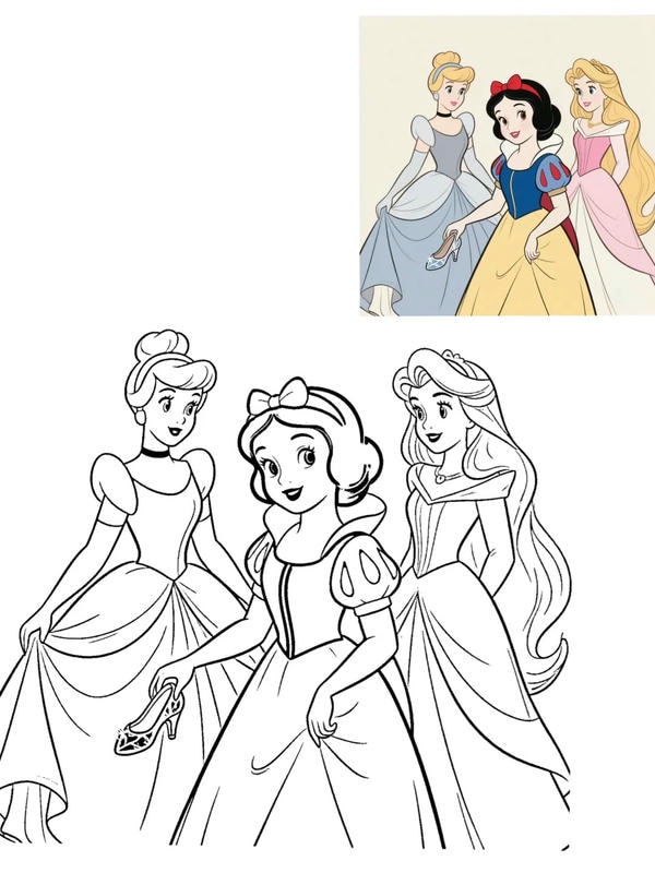 tô màu công chúa disney 32