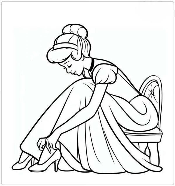 tô màu công chúa disney 9