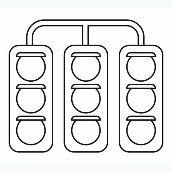 tô màu đèn giao thông 19