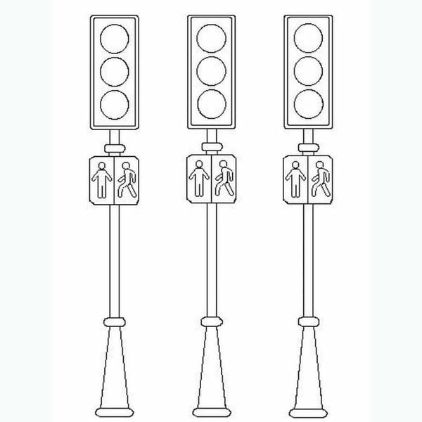 tô màu đèn giao thông 24