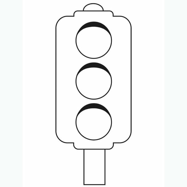 tô màu đèn giao thông 28