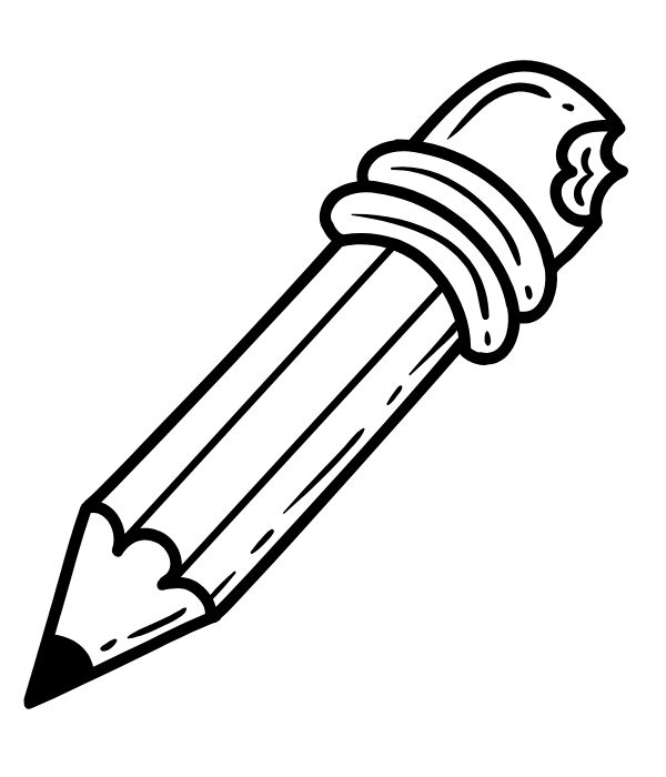 tô màu đồ dùng học tập 15