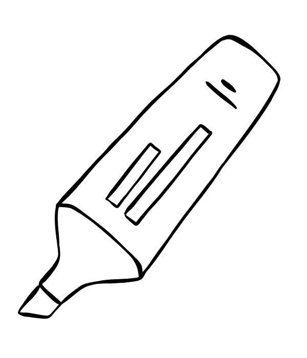 tô màu đồ dùng học tập 27