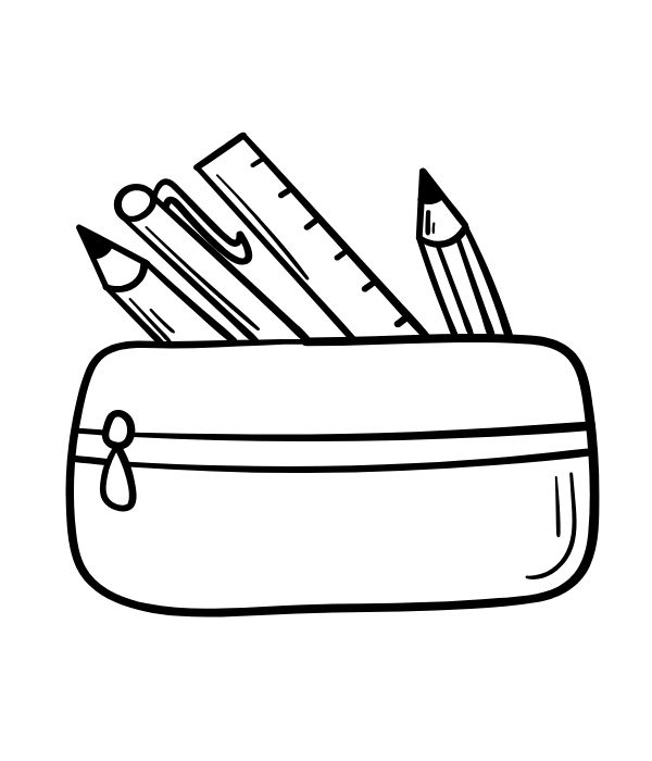 tô màu đồ dùng học tập 3