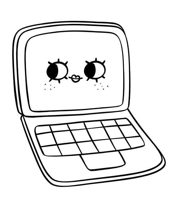 tô màu đồ dùng học tập 30