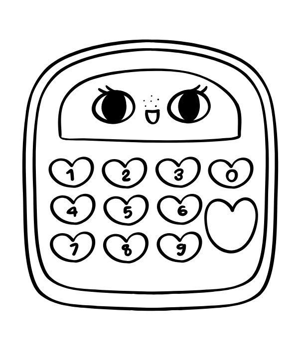 tô màu đồ dùng học tập 33