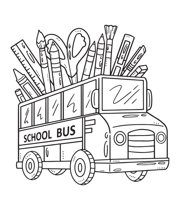 tô màu đồ dùng học tập 35