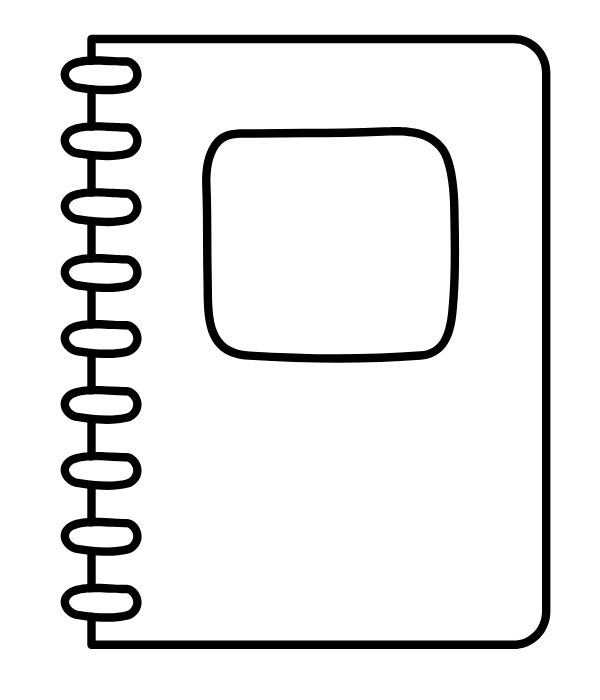 tô màu đồ dùng học tập 4