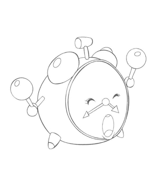 tô màu đồng hồ 22