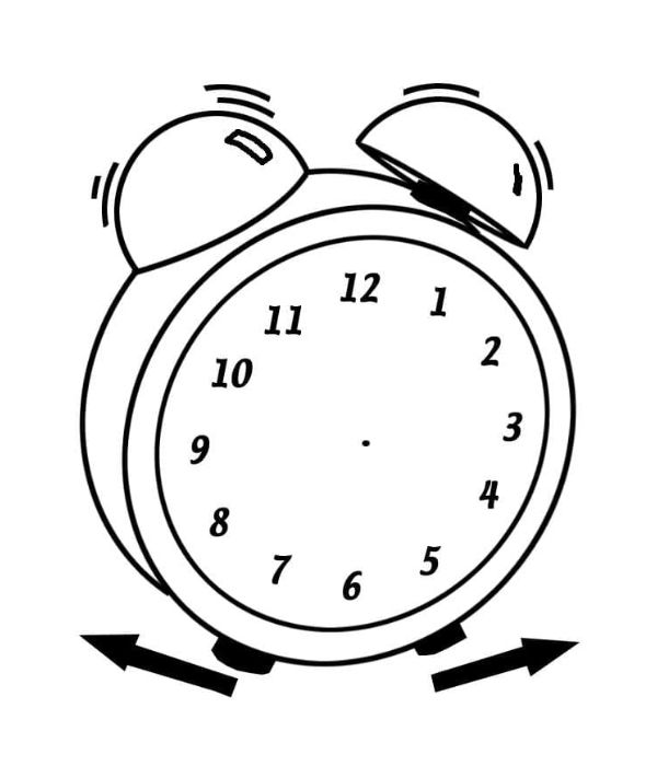 tô màu đồng hồ 27