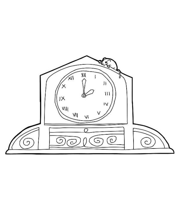 tô màu đồng hồ 36