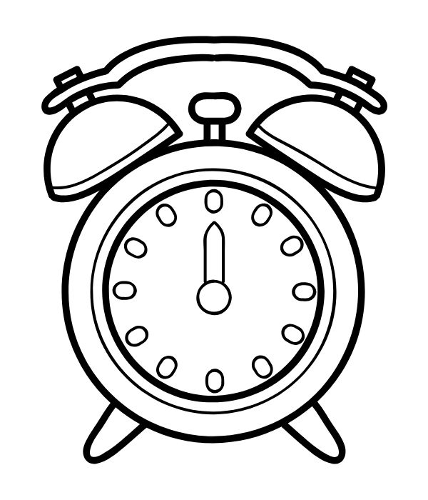 tô màu đồng hồ 4
