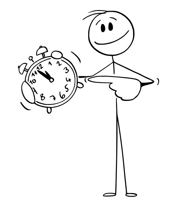 tô màu đồng hồ 8