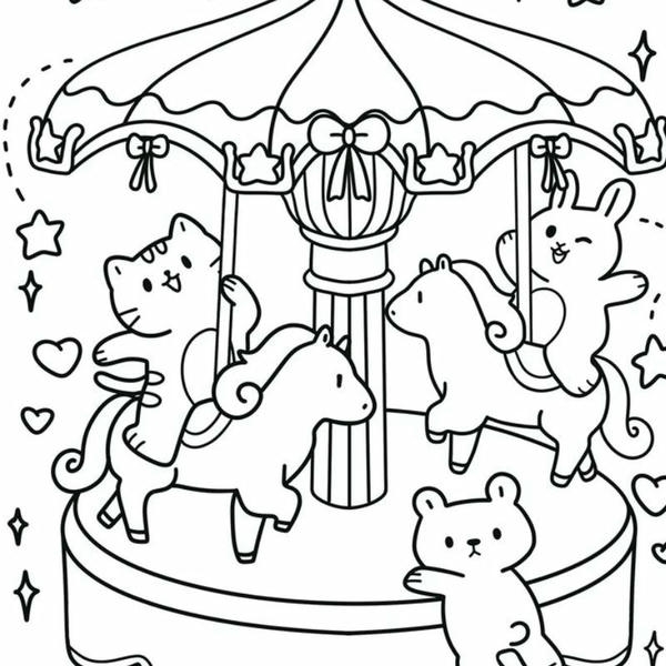 tô màu đu quay 29