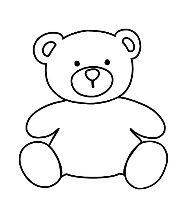 tô màu gấu bông 14