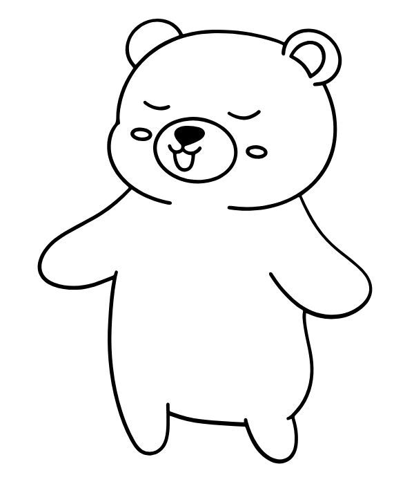 tô màu gấu bông 17