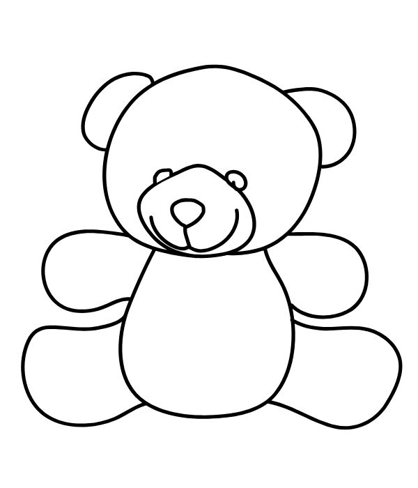 tô màu gấu bông 26