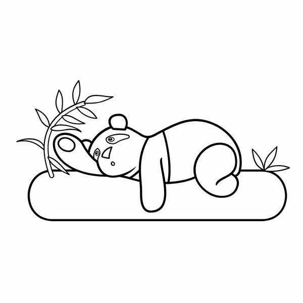 tô màu gấu trúc 15