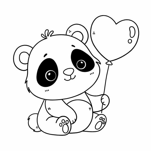 tô màu gấu trúc 25