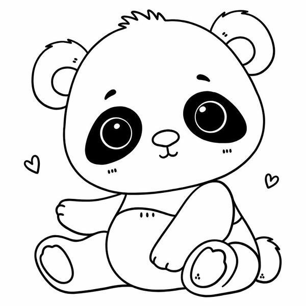 tô màu gấu trúc 7