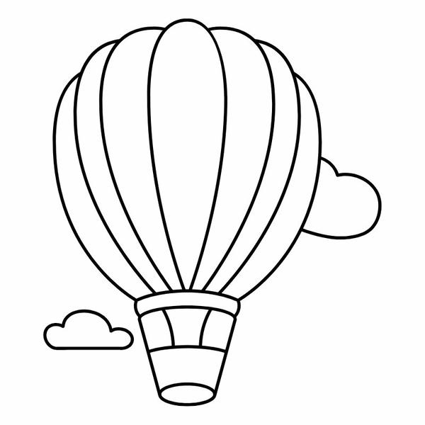 tô màu khinh khí cầu 3