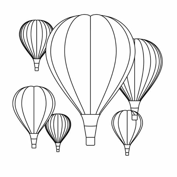 tô màu khinh khí cầu 5