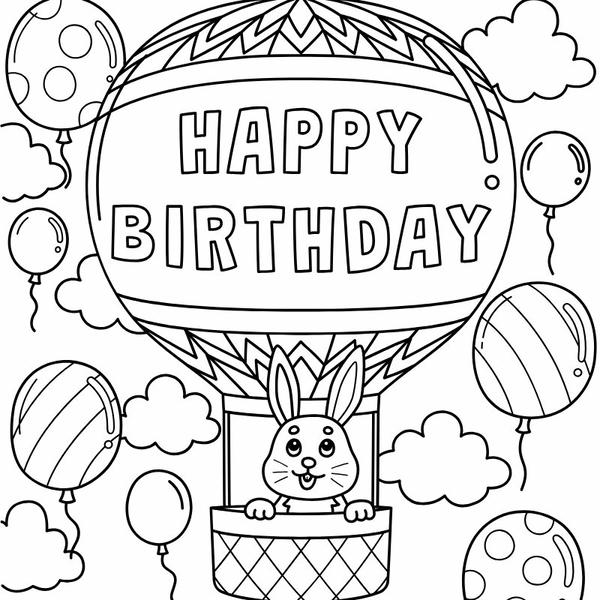 tô màu khinh khí cầu 8