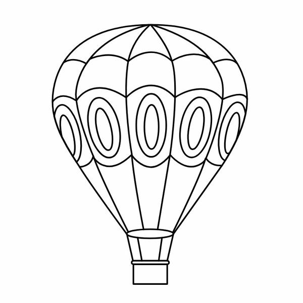 tô màu khinh khí cầu