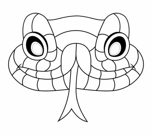 tô màu mặt nạ Halloween 2