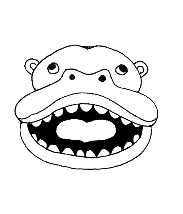 tô màu mặt nạ halloween 1