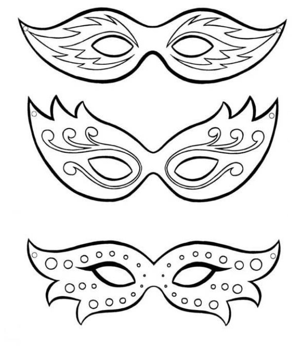 tô màu mặt nạ halloween 28