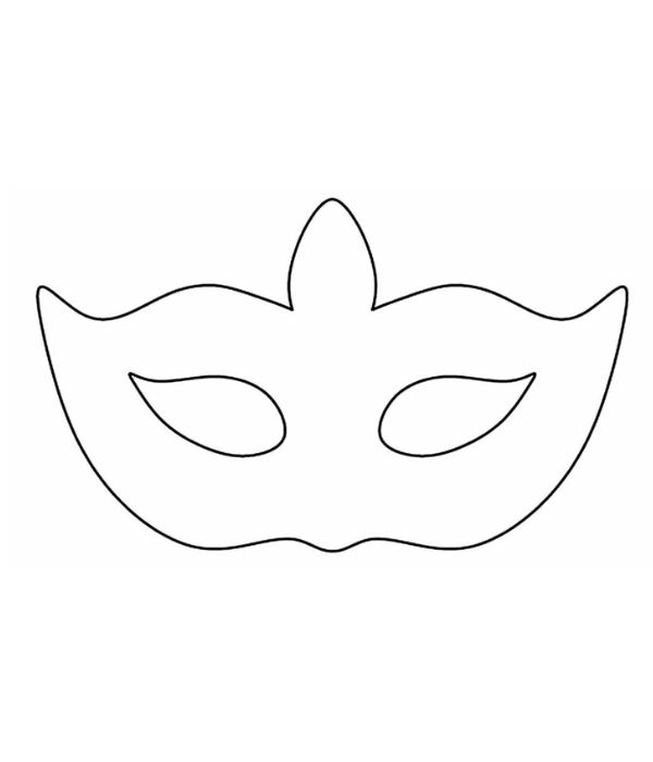 tô màu mặt nạ halloween 31