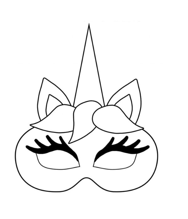 tô màu mặt nạ halloween 6