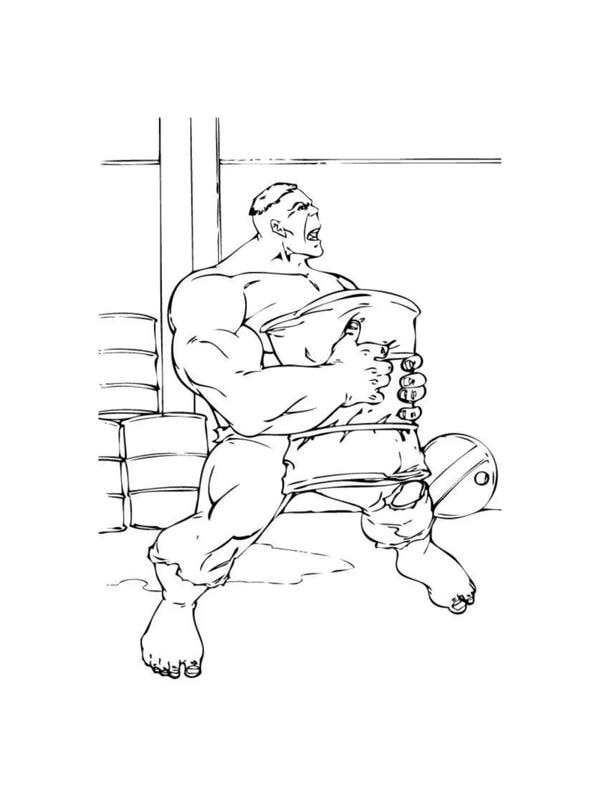 tô màu người khổng lồ xanh 15