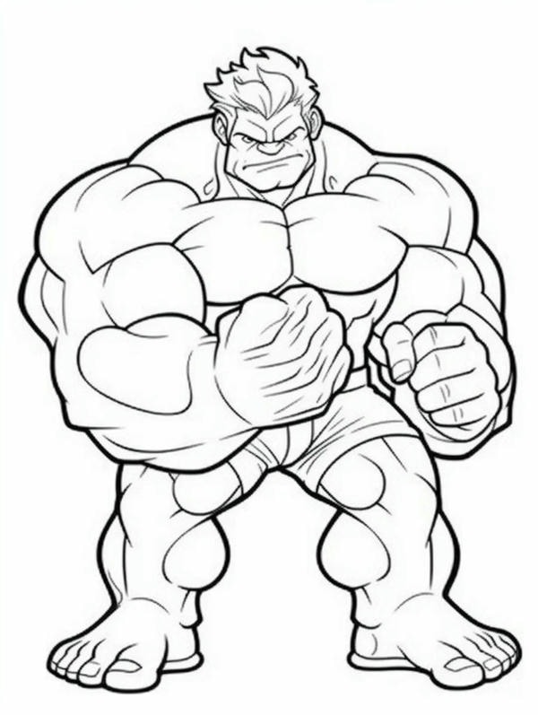 tô màu người khổng lồ xanh 27