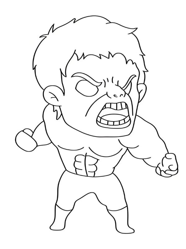 tô màu người khổng lồ xanh 4