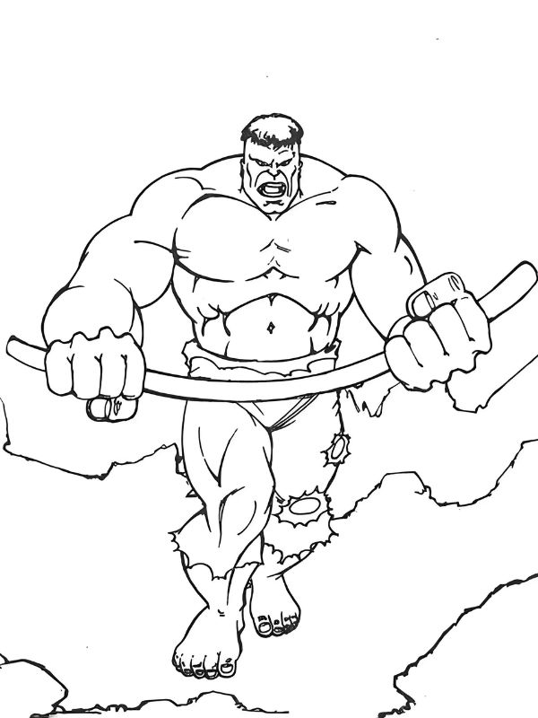 tô màu người khổng lồ xanh 5
