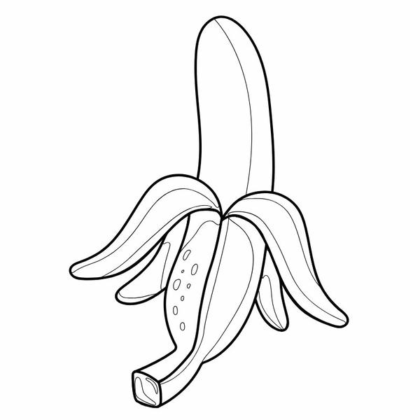 tô màu quả chuối 14