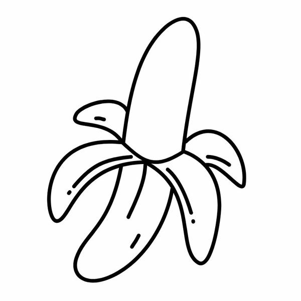 tô màu quả chuối 17