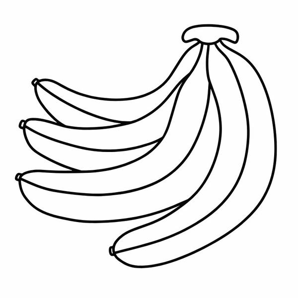 tô màu quả chuối 18