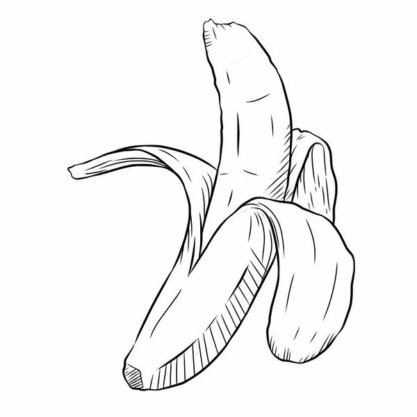 tô màu quả chuối 20