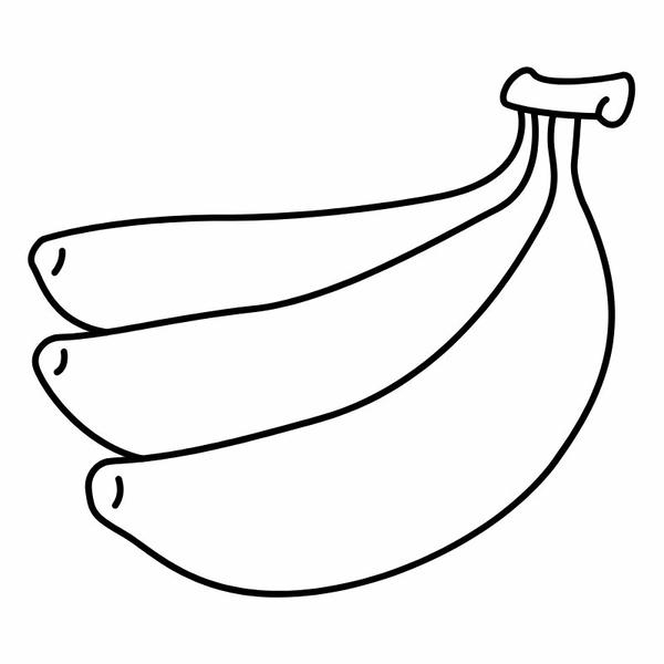 tô màu quả chuối 5