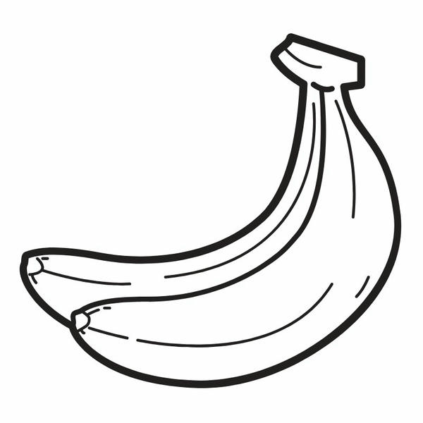 tô màu quả chuối 7