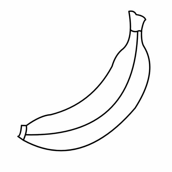 tô màu quả chuối 9