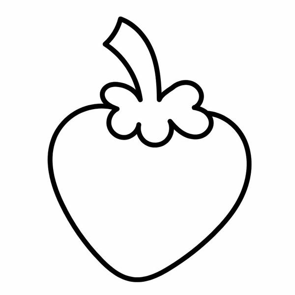 tô màu quả dâu tây 18