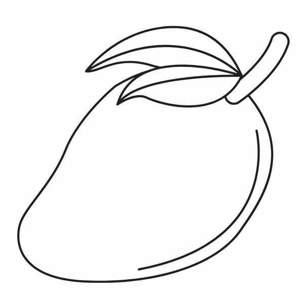 tô màu quả xoài 10