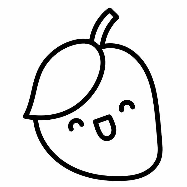 tô màu quả xoài 13