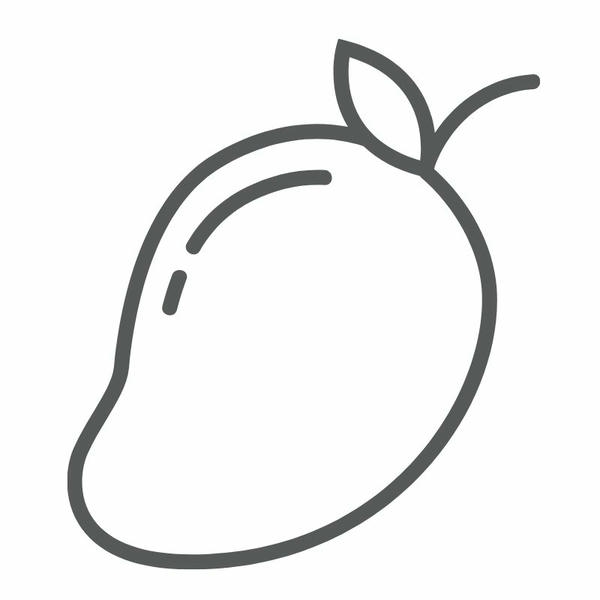 tô màu quả xoài 17