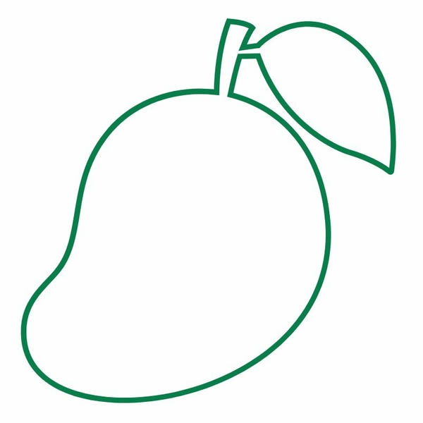 tô màu quả xoài 18