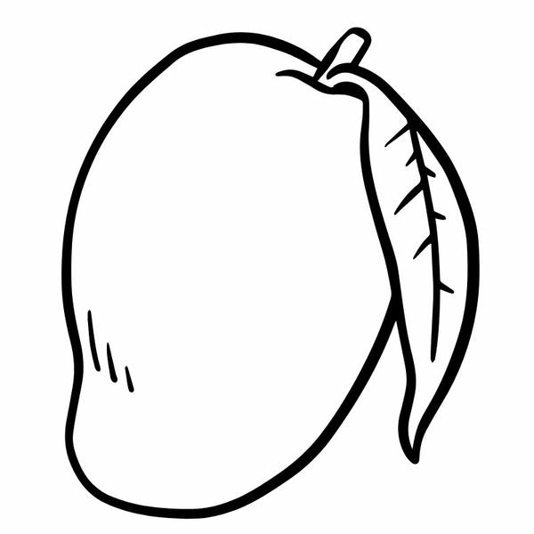 tô màu quả xoài 30